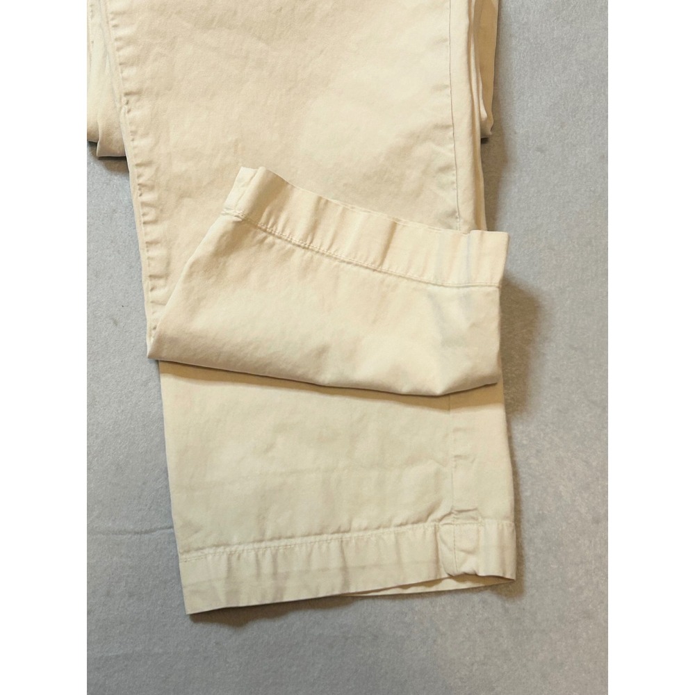Tommy Bahama Boracay Chino Pants Mens 34x34 Beige 100% Pima Cotton Flat Front - Picture 11 of 11